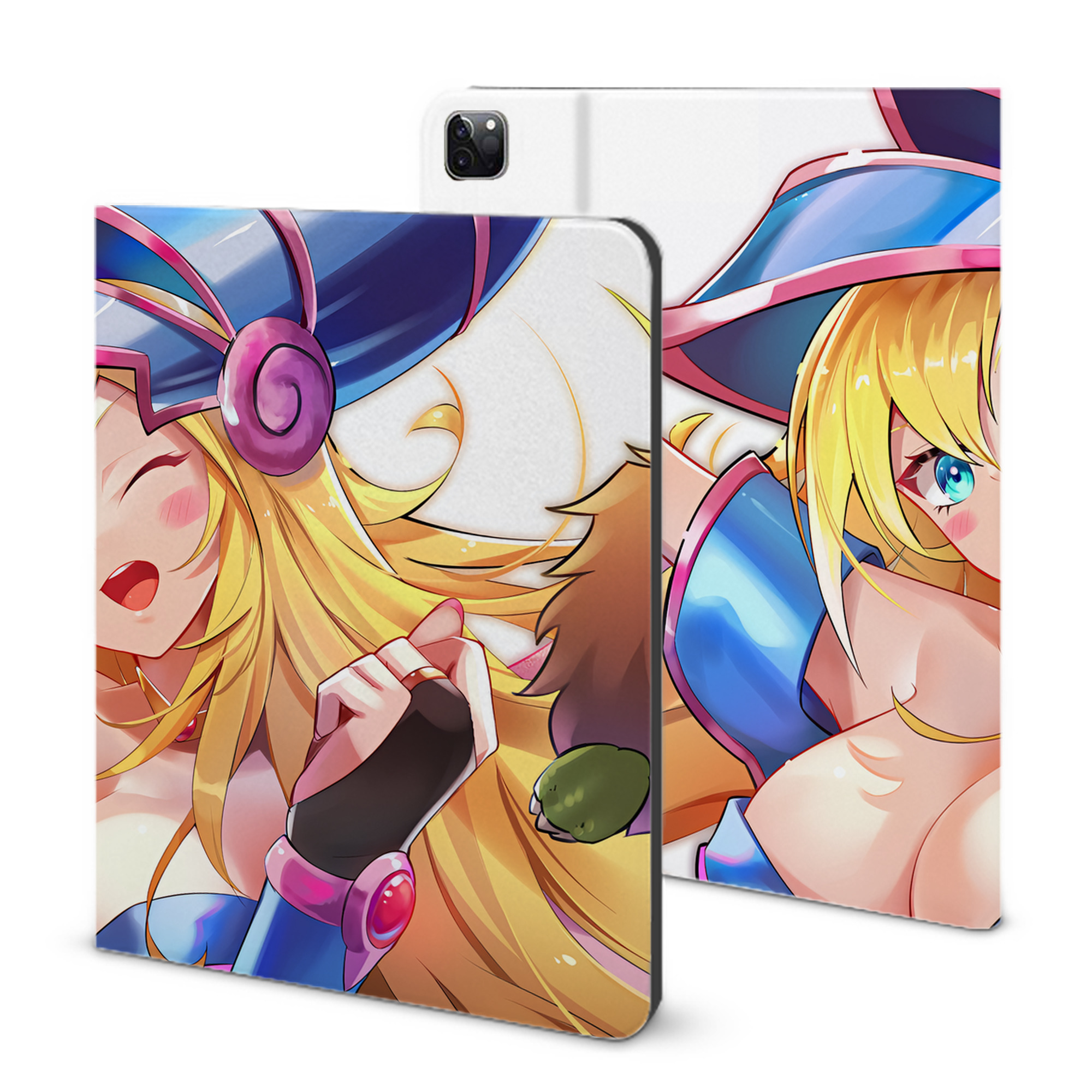 （画像用） 遊☆戯☆王 Yu-Gi-Oh! IPad ケース ブック型 PUレザー TPU 耐衝撃 軽量 薄型 ペン収納なし 全面保護 IPad 各モデル対応